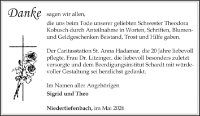 eine Anzeige